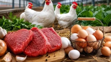 تغيرات جديدة في أسعار البيض والدواجن واللحوم والكندوز بمستهل تعاملات اليوم السبت